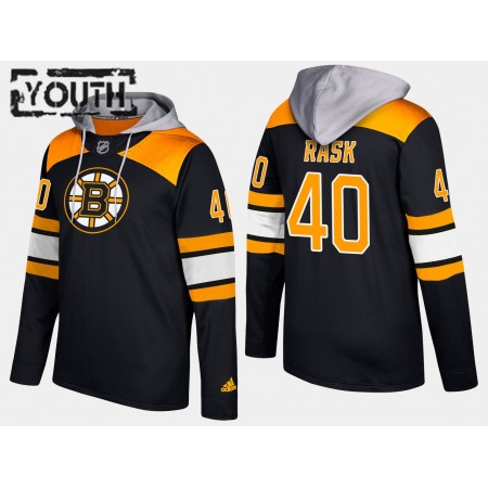 Boston Bruins Tuukka Rask 40 N001 Pullover Mikiny Hooded - Dětské Boston Bruins Tuukka Rask 40 N001 Pullover Mikiny Hooded - Dětské